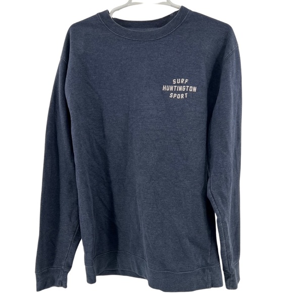 Huntington Surf & Sport navy graphic sweatshirt casual comfort XL - Picture 2 of 6